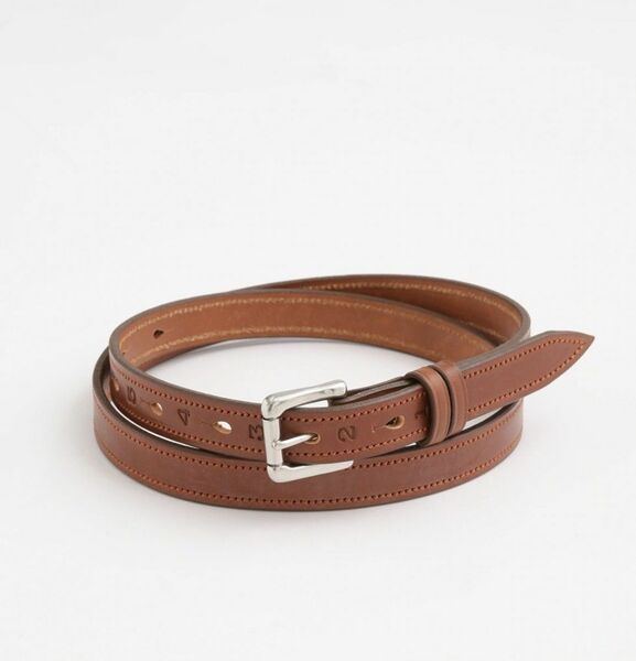 Ｓｃｙｅ Bridle Leather Number Belt レザーベルト