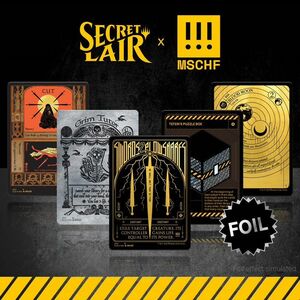 ** takkyubin (home delivery service) compact free shipping! MTG Secret Lair Secret Lair x MSCHF new goods unopened SLD**