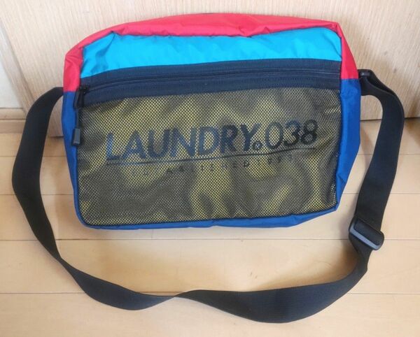 laundry ショルダーバッグ メッシュ