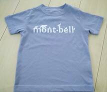 mont-bell　モンベル　Tシャツ　100サイズ　美品_画像1
