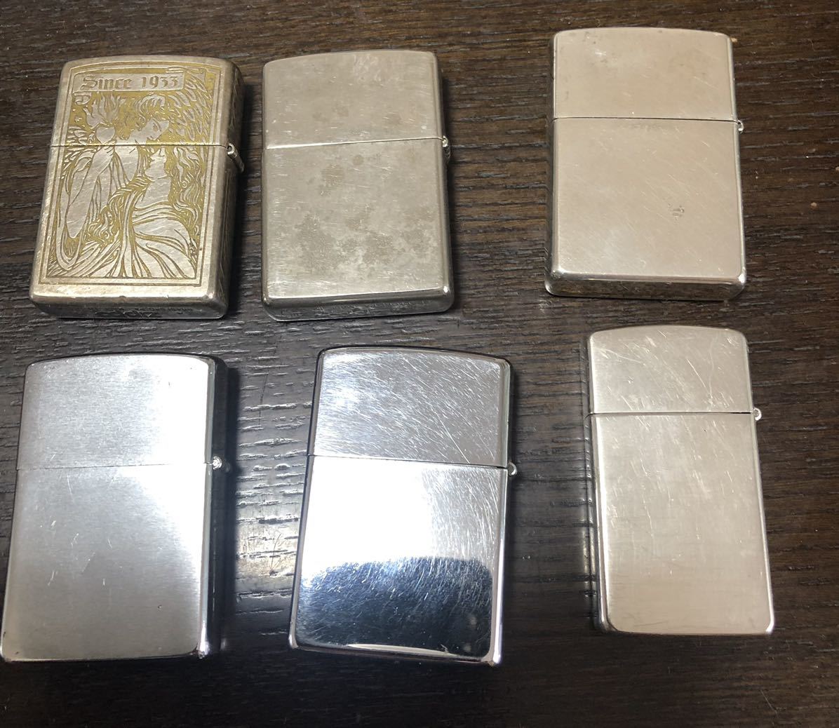 ZIPPO ジッポ オイルライター ジャンク6個まとめて出品 | JChere雅虎