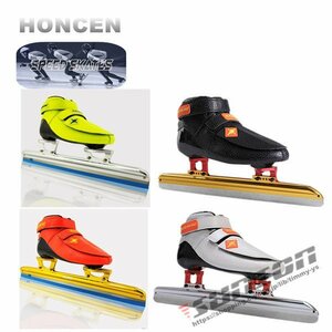  Speed skates skates figure skating figure shoes stationary type edge with cover grinding ending size adjustment possibility gi