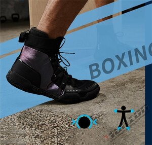 Боксерская обувь кольцевые туфли с высокой точки зрения борьбы по борьбе