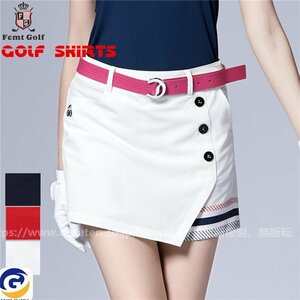 ゴルフウェア レディース ゴルフ スカート インナーパンツ付スカート ミニスカート 丈短め ショート丈 ペチパンツ付属 かわいい