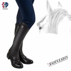  horse riding for half chaps imitation leather artificial leather horse riding supplies harness horse riding chaps gate ru protector guard man and woman use lady's me