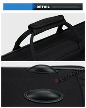 テナーサックス用ケース テナー 楽器 管楽器 TENOR SAX CASE セミハードケース ケース クッション付き 3WAY リ_画像10