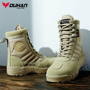 DUHAN レーシングブーツ メンズ バイク用靴 ツーリング ライディンブーツ ライディング ミドル オートバイ ショート 防寒