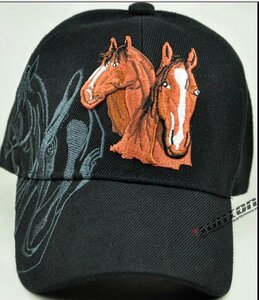 乗馬用品 horse 乗馬グッズ cowboy ベースボールキャップ Polo帽 通気性 刺繍 調節可能 春 夏 秋 アクセサリー