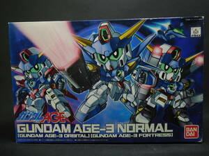 AGE-3 ノーマル オービタル フォートレス コンパチキット SDガンダム BB戦士 機動戦士ガンダムAGE バンダイ 未組立プラモデル レア 絶版