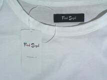 ☆新品・未使用品☆国産☆フレッドシーガル【FRED SEGAL】ドローコード付き 長袖Tシャツ コットンTシャツ 05(L) 白 _画像6