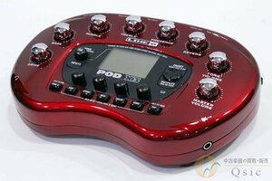 [超美品] Line6 POD X3 ギター/ベース/ボーカルに対応した様々なエフェクト・アンプ群を内蔵 [SJ235]