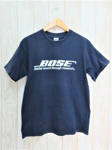 BOSE ロゴ Tシャツ anvil社 USA製 90's 00's サイズM ネイビー ボーズ 企業ロゴ ヴィンテージ メンズ/中古/USED