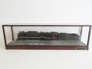 DeAGOSTINI ディアゴスティーニ 「蒸気機関車 C62を作る」 完成品 塗装済み ツバメ 鉄道模型 アクリルケース付き 引取り限定