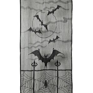 ハロウィン カーテン コウモリ フライングタイガー