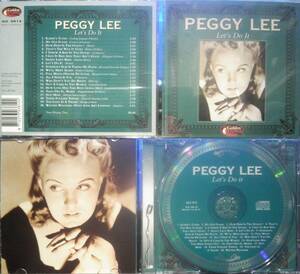 PEGGY LEE LET'S DO IT & BEST 22