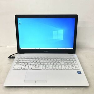 15.6型 白色筐体 快適メモリ マウスコンピューター m-Book MB-B503S (Celeron N3450 1.1GHz/8GB/500GB/Wi-Fi/Webカメラ/Windows10)[043702]