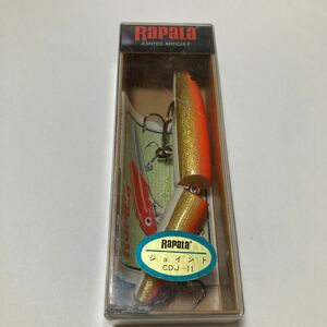  Rapala CDJ-11 GFR Finland 83 Triple present ticket Old count down joint Minaux 