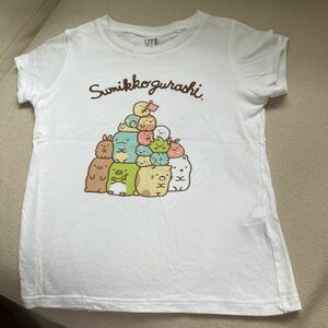 ◆美品◆ ユニクロ サイズ120 すみっこぐらし 半袖Tシャツ ユニクロU すみっコぐらし UT コラボ キッズ　子供