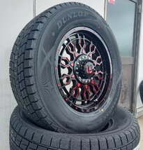 国産スタッドレス LEXXEL PreDator プラド ハイラックス FJ パジェロ ダンロップ winter MAXX SJ8+ 265/70R17 265/65R17 275/65R17_画像4