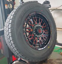 国産スタッドレス LEXXEL PreDator プラド ハイラックス FJ パジェロ ダンロップ winter MAXX SJ8+ 265/70R17 265/65R17 275/65R17_画像3