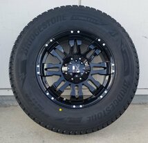 国産スタッドレス LEXXEL Balano プラド ハイラックス FJ サーフ H3 ブリヂストン ブリザック DM-V3 265/70R17 265/65R17 275/65R17_画像3