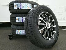 車検対応品 200系ハイエース レジアスエース タイヤホイールセット Bounty Collection BD12 16インチ SAILUN VX1 215/65R16_画像2