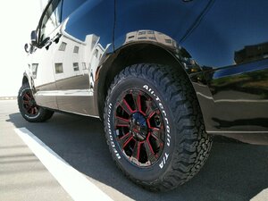 デリカD5 エクストレイル RAV4 クロスロード タイヤホイールセット BFグッドリッチ オールテレーン KO2 225/70R16 215/70R16 DeathRock