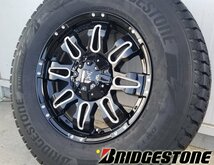 国産スタッドレス LEXXEL Balano プラド ハイラックス FJ サーフ H3 ブリヂストン ブリザック DM-V3 265/70R17 265/65R17 275/65R17_画像1