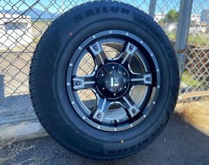 10月発送 スタッドレス SAILUN WST3 265/65R17 ハイラックス サーフ パジェロ 17インチ 新品 タイヤホイールセット 1台分 ノーマル車高対応