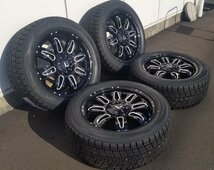 国産スタッドレス LEXXEL Balano 現行ランドクルーザー200系 100系 タンドラ LX570 セコイア ダンロップ winter MAXX 285/50R20 20インチ_画像7