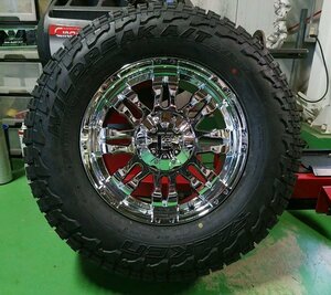 サーフ FJクルーザー プラド ハイラックス タイヤホイール FALKEN WILDPEAK AT3W 265/65R17 265/70R17 17インチ Balano 新品4本セット