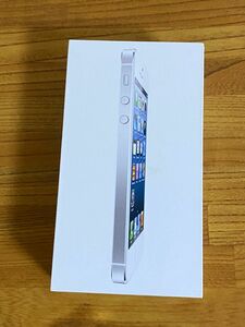 空箱 iPhone5 16GB ホワイト White ME040J/A 箱のみ