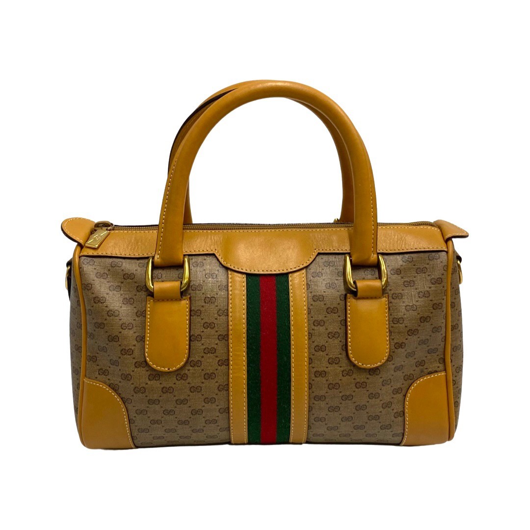 2023年最新】ヤフオク! -gucci グッチ マイクロgg ハンドバッグの中古