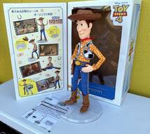 箱説付 トイ・ストーリー4 リアルポージングフィギュア ウッディ タカラトミー TOY STORY Real Posing Figure Woody バズ ピクサー_画像1