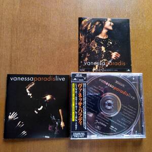 《ステッカー、帯付き、新品同様初回盤》バネッサ・パラディ Vanessa Paradis Live