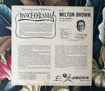 MILTON BROWN and his Brownies US Orig 10inch DANCE-O-RAMA No.1 Western Swing ロカビリー_画像2