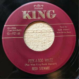 REDD STEWART US Orig 7inch PEEK A BOO WALTZ Hillbilly ロカビリー