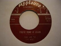 Andy And The Live Wires 7inch Maggie / You've Done It Again 50s Garage ロカビリー ガレージ_画像1