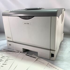 ★すぐに使えます 動作確認済み RICOH リコー IPSiO SP4300 モノクロレーザープリンター 複合機 おまけトナー付き A4 中古品 管理I399の画像1