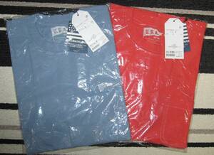  new goods 2 color set! CIAOPANIC TYPY( Ciaopanic tipi-)*USA cotton short sleeves T-shirt * color : blue group & red group * size :M