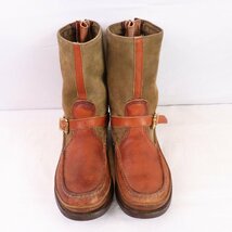 ラッセルモカシン 10 D /28.0cm-28.5cm 位 ノックアバウト W.C.Russell Moccasin Co RUSSELL USA製 メンズ 中古 古着 eb1035_画像2