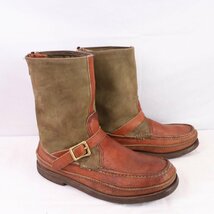 ラッセルモカシン 10 D /28.0cm-28.5cm 位 ノックアバウト W.C.Russell Moccasin Co RUSSELL USA製 メンズ 中古 古着 eb1035_画像8