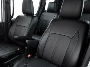  Serena seat cover C26 H22/12-H24/7 8 person standard black for 1 vehicle set DOMS (6410