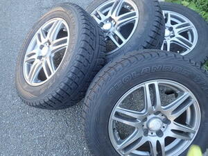  groove equipped 16x6.5J +38 Geolandar I/T-S 215/65R16 2013 year made 4ps.@ Alphard Vellfire Elgrand CX-30