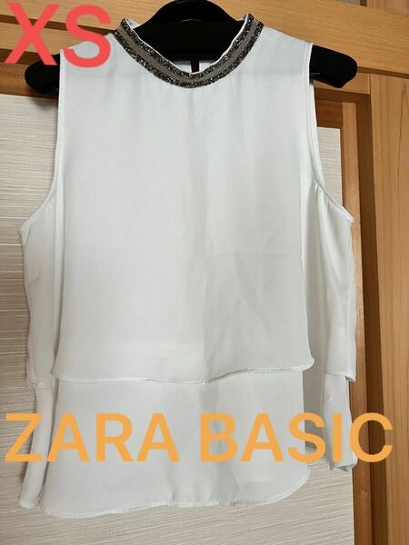 トップス白ZARA BASIC