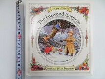 [h001] レア？ 未使用(箱から出しておりません) The Foxwood Tales フォックスウッド物語 箱入り おしぼりタオル 2枚入り 6個セット 綿100%_画像2