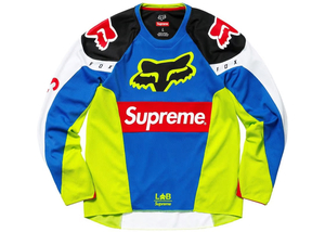 【国内正規新品M】2018SS Supreme / Fox Racing Moto Jersey Top フォックスレーシング　ジャージ