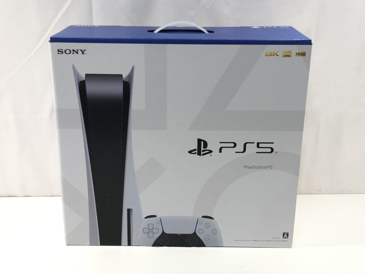Wb544☆SONY PlayStation 5 本体【 ディスクドライブ搭載モデル (CFI 