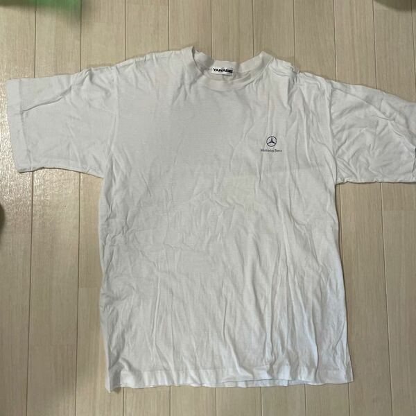 BENZ ベンツ　ヤナセ　YANASE tシャツ Lサイズ相当　白