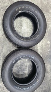 BF goodrich radial T/A 275/60R15 2018y製　2本